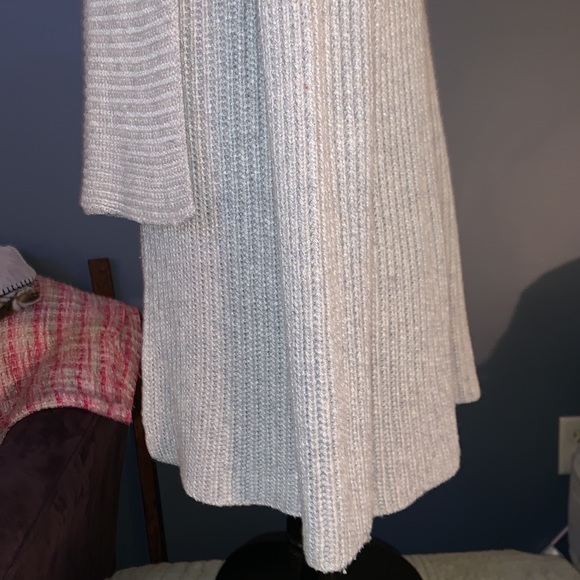 Fate. Size M Gray Open Front Cardigan - Picture 5 of 10